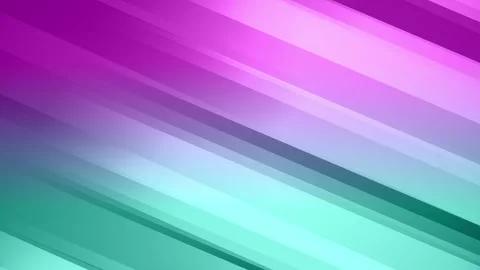 Abstract Diagonal Lines, Soft Cyan and Magenta Gradient, Seamless 4K Loop Stock Footage 309471108