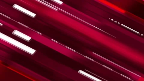 Abstract diagonal looping neon stripes in motion. Glowing colorful light shapes 動画素材 317330583