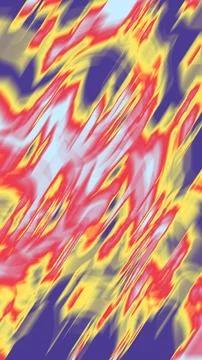 Abstract diagonal motion pattern with vibrant red, yellow, and blue colors,.. 库存插图