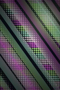 Abstract Diagonal Pattern with Dots Illustrazione stock