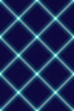 Abstract diagonal plaid pattern in teal and navy blue.  Stylish geometric des Illustrazione stock