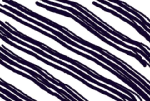 Abstract diagonal purple hand drawn line pattern background Stock Illustration