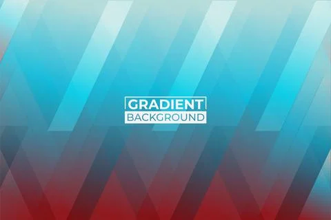 Abstract Diagonal Smooth Gradient Maroon and Light Blue Background Stock Illustration