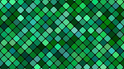 Abstract diagonal square mosaic pattern background - seamless loo Stock Footage 95170291