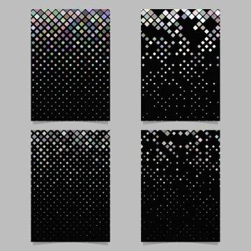 Abstract diagonal square pattern background poster template Иллюстрация