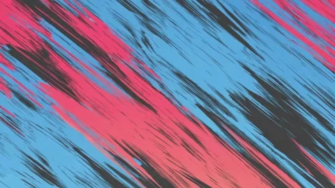 Abstract diagonal streaks on blue and pink background, hand drawn digital m.. Video stock 342047028
