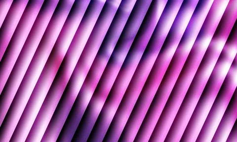 Abstract diagonal striped gradient background texture with vibrant purple and Stock Illustration