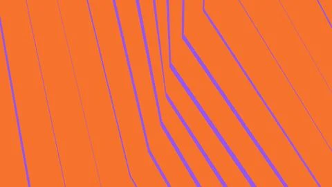 Abstract diagonal stripes in orange background Stock Illustration