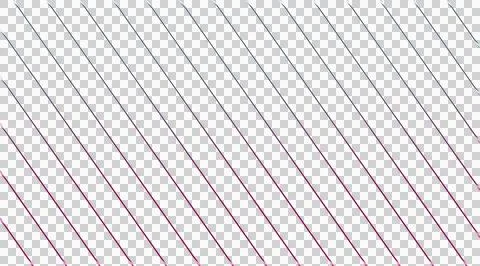 Abstract diagonal stripes pattern in bright pink and white on black background Illustrazione stock