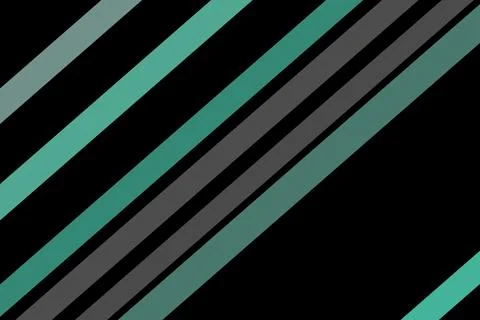 Abstract diagonal stripes pattern in green and gray Stock Illustration