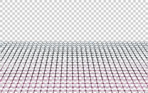 Abstract with diagonal stripes in pink and black with white geometric shapes Stock Illustration