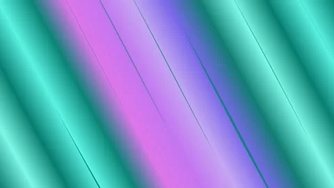 Abstract Diagonal Teal and Purple Gradient Stripes Background Vídeo Stock 332787592