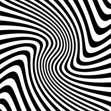 Abstract diagonal wavy striped pattern. Vector. Stock Illustration