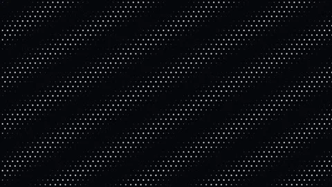 Abstract diagonal white dotted lines on black background Stock Footage 335937956
