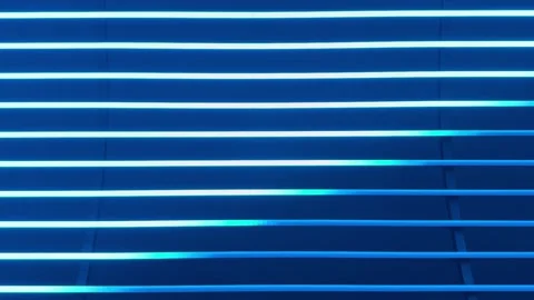 Abstract diagonal white light moving across blue lines Stock Footage 328596070