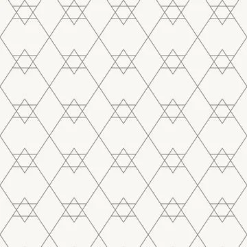 Abstract diamond lattice seamless pattern in line design. diamond lattice Stock Illustration