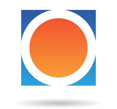 Abstract diamond logo icon Stock Illustration