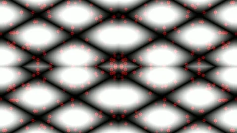 Abstract Diamond Pattern Background: Geometric Tech Grid Flow Stock Footage 336768013