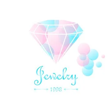 Abstract diamond shaped Stock Illustration