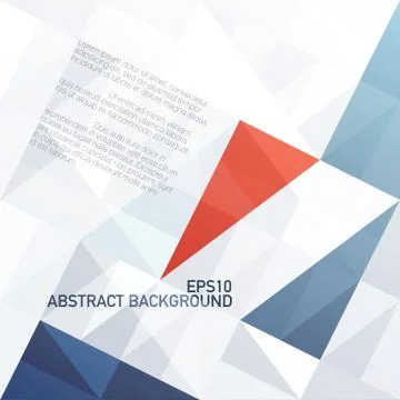 Abstract diamond shaped pattern tricolor background. vector, eps10 Illustrazione stock