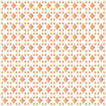 Abstract Diamond Star Pattern for Decorative Gift Wrap Stock Illustration