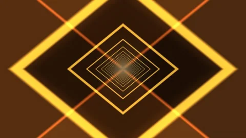 Abstract Diamond Tunnel Seamless Loop Video stock 342675792