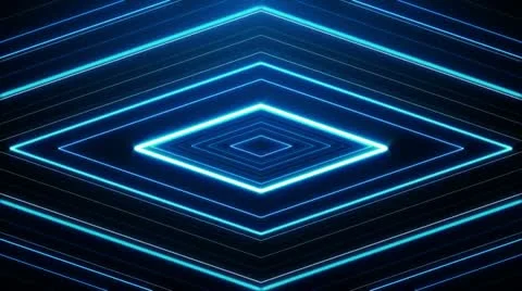 Abstract Diamond Vortex Loop Background Stock Footage 22414783