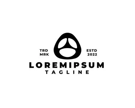 Abstract dice logo Stock Illustration