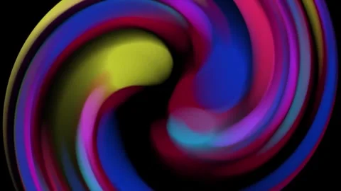 Abstract different colors mixing motion background Stock Footage 256212873