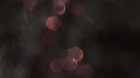 Abstract diffused light bokeh glowing in the dark Video stock 319390747