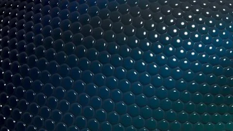 Abstract digital 3D background with bumpy surface Illustrazione stock