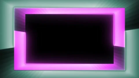 Abstract digital 4k video with looping blue and purple bars. Seamless backdr Stock Footage 248756622