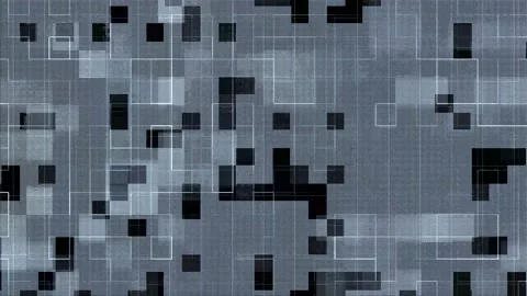 Abstract digital animated background video Stock Footage 220048887