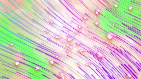Abstract digital animation with flowing lines with digital background 스톡 동영상 345216157