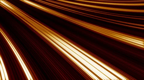 Abstract digital animation with hot bright lines Stock Footage 35818696