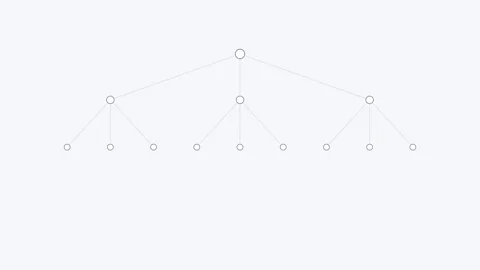 Abstract digital animation illustrating the concept of dependency integrity with Stock Footage 339303062