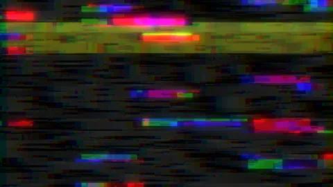 Abstract digital animation. Pixel. Noise. Glitch. Error. Video damage. Unique Stock Footage 113078356