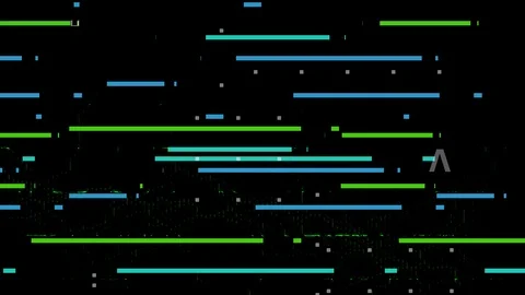 Abstract Digital Animation Pixel Noise Glitch Error Video stock 125651573