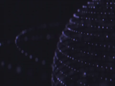 Abstract Digital Animation User Interface HUD Global Digital Network Video stock 75995759