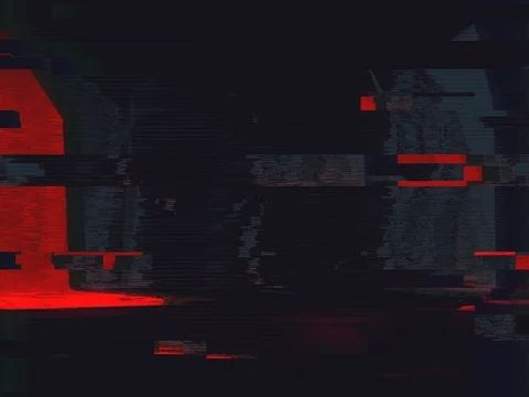 Abstract Digital Animation User Interface HUD with Pixel Noise Glitch Error Vide Stock Footage 76126562