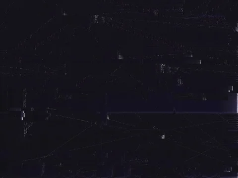 Abstract Digital Animation User Interface HUD with Pixel Noise Glitch Error Vide Stock Footage 76126700