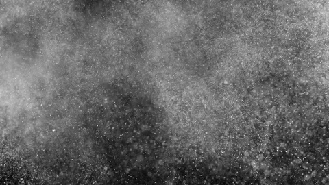 Abstract Digital Animation White Noise On Black Background. Stock Footage 108227785