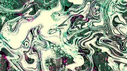 Abstract digital art background featuring intricate topographic contour lines Stock Illustration