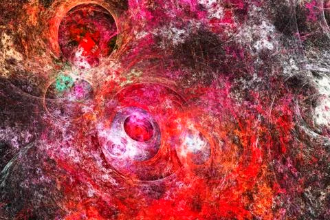 Abstract digital art background Stock Illustration