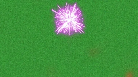 Abstract digital art background with a vibrant pink light burst explosion on a Video stock 337463313