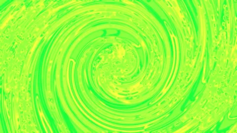 Abstract Digital Art with Bright Green Swirling Pattern and Vivid Lines Видео 340528706