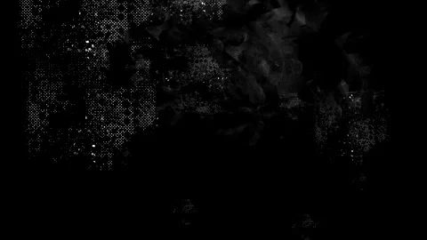 Abstract Digital Art with Dark Textural Patterns and Subtle Bright Accents Stock Footage 341371609