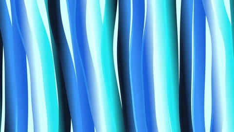 Abstract digital art featuring vibrant blue vertical lines that create a dy.. Stock Footage 328806538