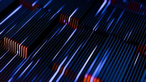 Abstract Digital Art Video stock 308076593