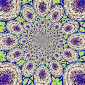 Abstract Digital Art Illustrazione stock